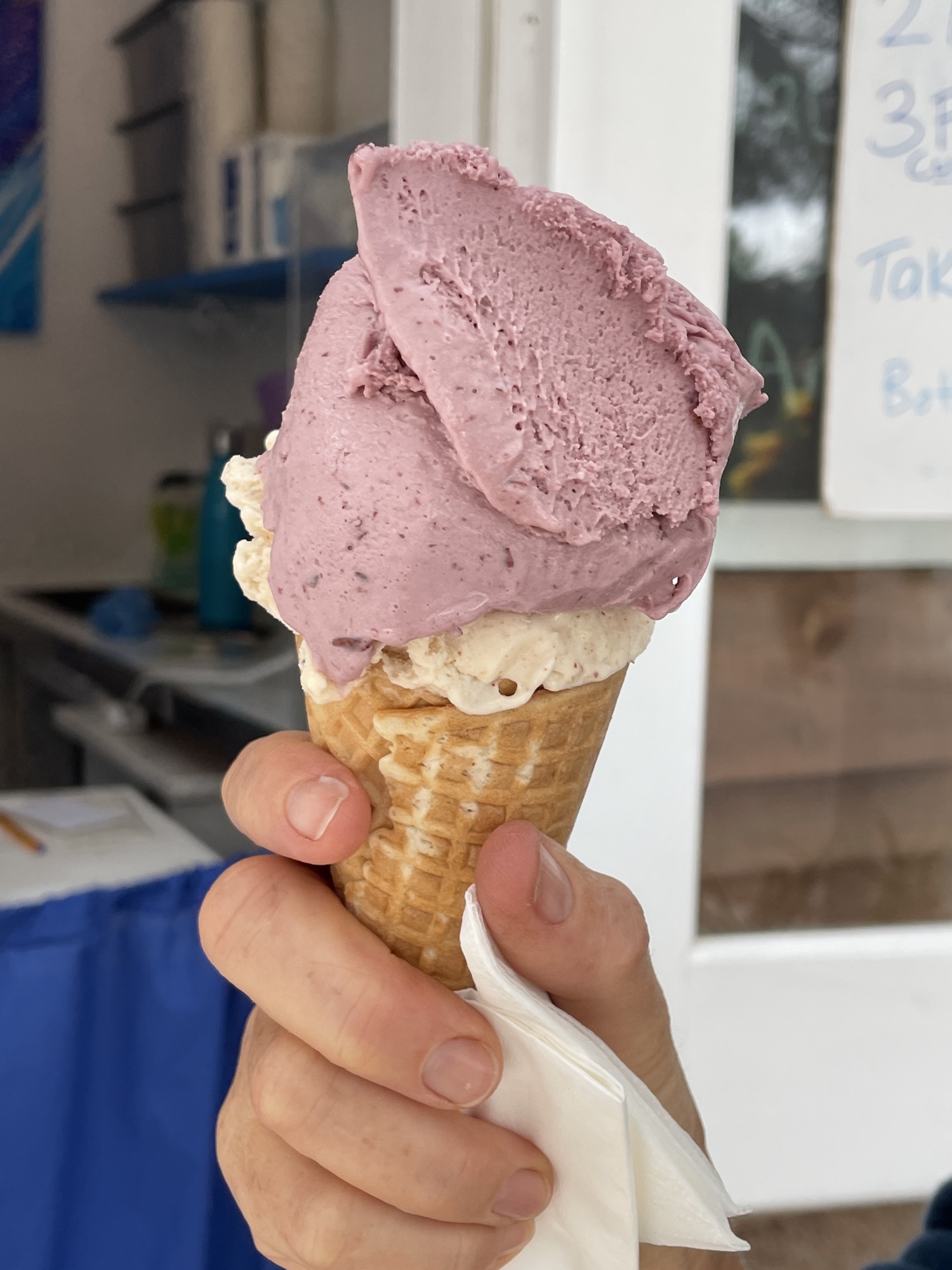 Sweet Life gelato cone